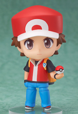 Nendoroid Red!!!!!! and 3 pokemon first generation!!! Where PIKACHU!!!!!!