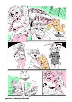   Modern MoGal # 39 - Human&rsquo;s best friend  Our werewolf mom comics are still translated. So we decided to release it in next week (11/23).  ／／／／／／／／／／Supporting me for more comics! ▲ https://www.patreon.com/shepherd0821You