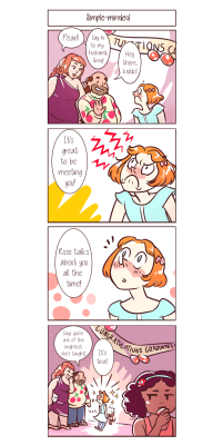 fairymascot:  more baby gems! since i can’t seem to stop drawing these, i made a tag for ‘em.pearl had this whole journey of self-discovery in order to come to terms with her sexuality in high school, so it was a bit startling to realize she was the