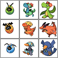 Pokémon Quartz Resprites / Minor Redesigns