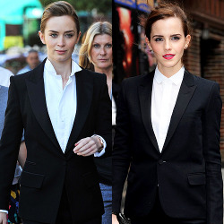 sugarskulli:  skillamane:  elizabeth-ackerman:  Actresses + suits  Who wore it best?Correct answer: All of them.  Still not sure how y’all could have forgotten the QUEEN of suits, Janelle Monae   