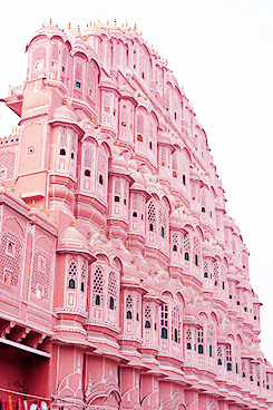  Palace of the Winds in Jaipur, India 