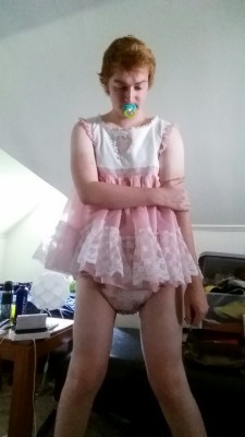 wittlesissybaby:  “What the fuck are you doing, Michael?  And what are you wearing?? Is that a diaper??” You didn’t know what to say.  You were so humiliated.  You didn’t expect your sister to be home this early, and you definitely didn’t