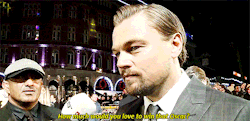 the-girl-with-the-who-tattoo:  mishasminions:    The guy on the left looks so distraught. Like, “Oh no… They said the ‘O’ word to Leo..” 