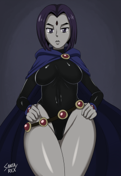 santarex: Raven from the Teen Titans~Goth-ober, Pic03