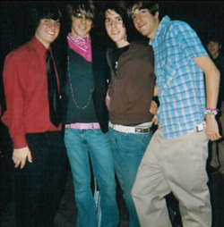 wshfulthinking:  All Time Low, 2003-2005  Thank you for making my life worthwhile.  We love you guys. 