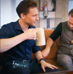 amarriageoftrueminds:  enchantedbyhiddles:   Chris winking at Tom…  This isn’t even funny anymore! Could you please stop it!   