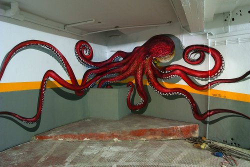 Graffitti artist