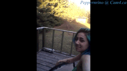 o0pepper0o:   POV Outdoor Fuck!  11:39mins  We decided to get naughty on the deck… rino fucks me over a chair and cums all over my ass! 
