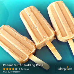 allrecipes:  Peanut butter is stirred into homemade vanilla pudding; then the mixture is frozen in ice pop molds. Kids and adults will love these rich and creamy peanut butter pudding pops.  Get the recipe: http://bit.ly/1lbK8pQ 