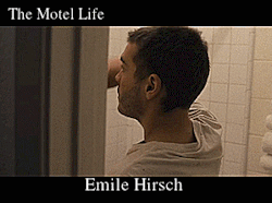 el-mago-de-guapos:   Stephen Dorff &amp; Emile Hirsch  The Motel Life (2012) 