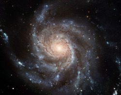 just&ndash;space:  Pinwheel Galaxy: the largest and most detailed photo ever taken by Hubble  js