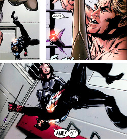 oras:  favorite bucky comic moments   captain america #600: bucky and clint training together 