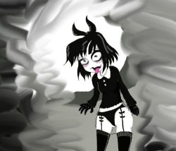 excite-81:  Attempted to make Creepy Susie, Inspired by shadman.    @slbtumblng ;9