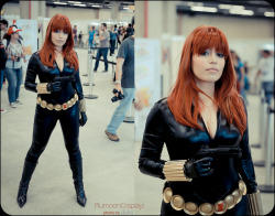 cosplayfanatics:  Black Widow Cosplay at BrasilComicCon by plu-moon