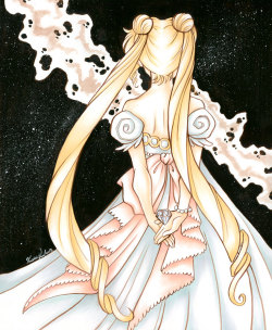 densetsu-sailor-moon:Princess Serenity by Karmada 