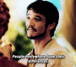 itszombiebear:  starfeathers:  #forever grateful for oberyn martell#the only character who consistently criticised and fought and raged against the all-pervasive culture of rape &amp; sexual sadism#and who sought retribution for the rape of his sister