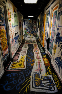 clanindafront:  Basquiat style