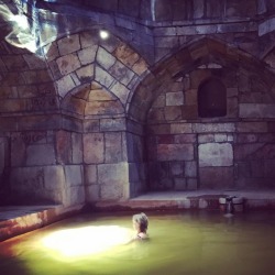 soakingspirit:  1001worldsA historical hot spring a 45-minute drive outside Isfahan with a natural light show #bathhouse #bathhousetraveler #Iran #irantravel #peacefulmiddleeast #inspired #bbctravel #passionpassport #instatravel #nytimestravel #ontheroad