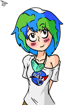 I love Earth Chan so much. Please protect her. 