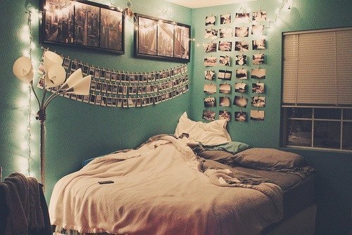 Retro Chic Bedroom On Tumblr