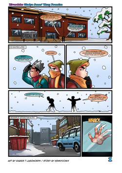 Gladys Jones&rsquo; Thug Promise - Short-comic (Page 1)Art: Rabies T Lagomorph / Story: KennycomixA new short 3 page comic featuring Gladys Jones&rsquo; (AKA Jughead&rsquo;s mom). Next two pages will feature some exciting action ;) Make sure you go check