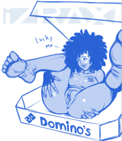 xizrax: domino delivery https://www.patreon.com/izrax  im normally a pizza-hut man myself but~ &lt; |D’‘‘‘