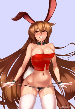 Club Beacon- Velvet  Velvet has always been one of my favorite girls&ndash; and it has everything to do about the fact that I like bunny girls. Velvet&rsquo;s design was actually about NOT doing the obvious (bunny girl), while still doing it (bunnygirl).