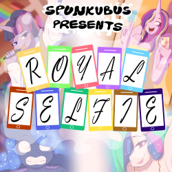 spunkubus:  ROYAL SELFIE IS NOW LIVE! PURCHASE HERE! 20 unique images of 4 princess, 5 each, one of them being futa! Princess Cadance, Celestia, Luna, and Twilight taking pictures of themselves in lewd ways! Cel-shaded, high resolution, and hella sexy!