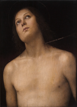 St. Sebastian, by Pietro Perugino (ca. 1450 - 1523)