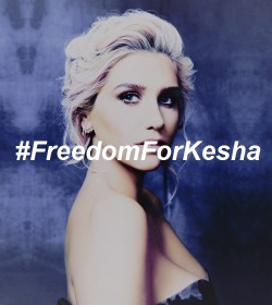 rukia-oyama:  Kesha was being raped by her producer for 10 years straight and when she tried to push charges , her right to make music was taken away from her.now she is not only a victim of a disgusting crime but her career is at risk too, help kesha