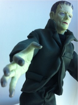 Frankenstein&rsquo;s Monster figure, from the Universal Studios Monsters Collection. From a charity shop in Nottingham.