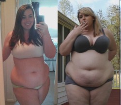 thicklife1:  Weight Gain Comparison 