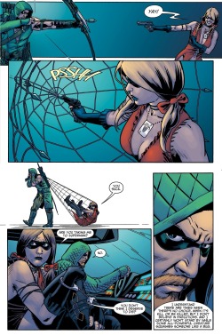 gothamcitysirensart:  tinyredbird:  rolandbaldwin:  kevindrakewriter:  sparrow626:  stonedgorgon:  An oddly sweet moment between Harley Quinn &amp; Green Arrow.  The whole thing!  Why this is probably better than the television series. Because Green Arrow