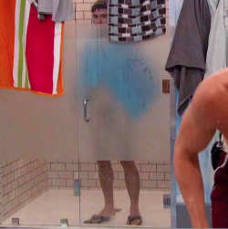 Steven and Clay in the HOH bathroom, video soon!