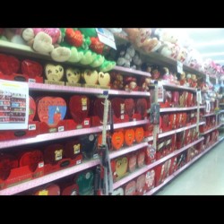 We just went through Christmas 😔 💝#braceyourselves #valentinesday  (at Walgreens)