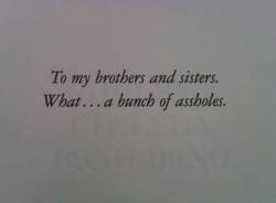 readingandfangirling:  Book dedications. (pictures are not mine) 
