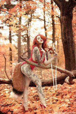 inkdollmafia:  Foxy Lady in the Woods