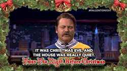 fallontonight:  nbcparksandrec&rsquo;s Nick Offerman does his own version of the classic tale, ‘Twas the Night Before Christmas!