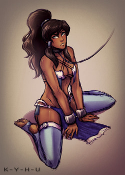 k-y-h-u:  Slave Korra is a thing now. outfit design by polyle  Slave Princess Korra is so more a thing~ | D&quot;&ldquo;&rsquo;