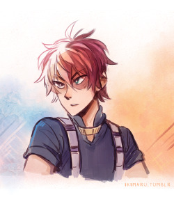 was asked to draw more Todoroki for last month’s patreon drawing raffle! 8′)  