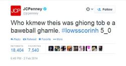 djlegz:  jlnicegirl:  clothinthesand:  inconveniencewhitepeople:  21st century circlejerk    Glad to see JC Penney took its mistakes in stride  That is the way to recover  Social media is my favorite sometimes 
