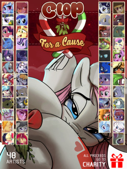 clopforacause: Clop for a Cause 3 is back and BIGGER then before! It’s that time again and just like last year, we brought you a gift. Free lewd pony art. Our team has been working hard in order provide all of you, with wonderful art of some of our