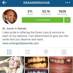 Can&rsquo;t wait to have the amazing @draamirwahab give me the smile I&rsquo;ve always wanted! He offers everything from teeth whitening to cosmetic surgery! Give him a follow!  @draamirwahab @draamirwahab @draamirwahab @draamirwahab  #dentist #smile