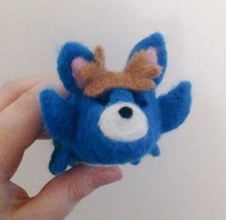Needle felted Fiz Tsum Tsum!Was working on her off and on for a week or so