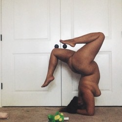drunkinyoga:  Yeah, my mama she told me, “Don’t worry about your size.” She says boys like a little more booty to hold at night. You know I won’t be no stick figure silicone Barbie doll. So if that’s what you’re into then go ahead and move
