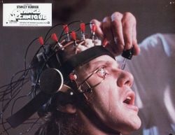 lobbycards:  A Clockwork Orange, French lobby card. French theatrical release 1972 