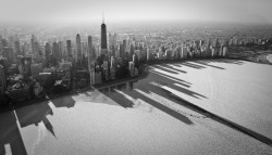 robotcosmonaut:  Chicago’s Frozen Shadows 