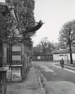 fuckyeahannecarson:– Yves Klein, Harry Shunk, and János Kender, Leap into the Void (1960)