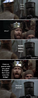 astylestosellyoursoulfor:  marauders4evr:   It’s just a flesh wound.  The single greatest scene in cinematic history.  I think the entire Holy Grail film is the single greatest scene in cinematic history 